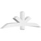 Ekena Millwork Alberta Architectural Grade PVC Gable Bracket, 96"W x 28"H x 6"D x 6"F, 7/12 Pitch GBP096X28X0606ALB00 - alternate 1